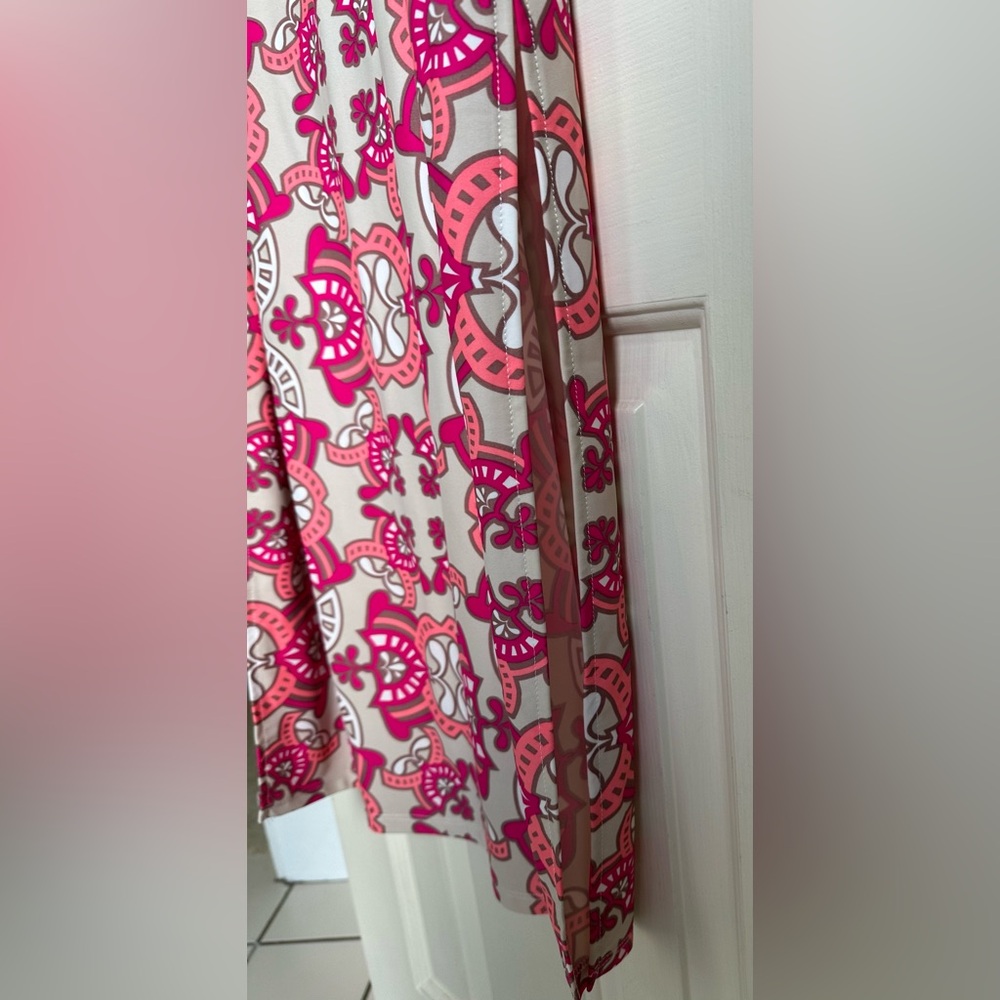 Aztec Print Maxi Skirt- Large - Picture 4 of 6